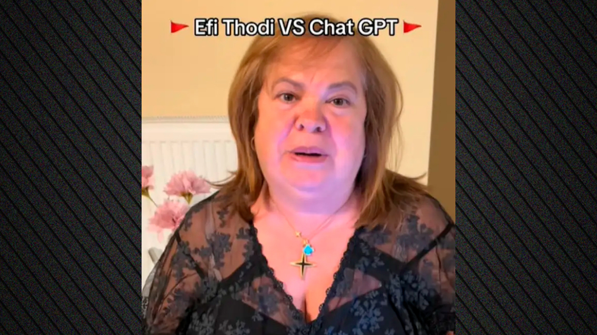 Η Έφη Θώδη τα έχωσε στο ChatGPT: Του είπε «είσαι του διαβόλου» και αυτό την έστειλε σε ψυχολόγο