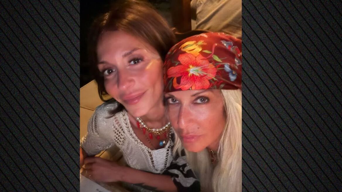 Η Άννα Βίσση κάνει διακοπές με την κόρη της στη Λέρο - Δείτε τη φωτογραφία