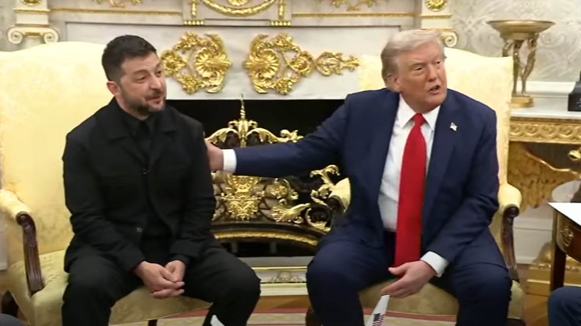 «Φαίνεστε υπέροχος με αυτό το κοστούμι»: Τα ενδυματολογικά του Ζελένσκι, τα γέλια του Τραμπ και ο δημοσιογράφος που την... πάτησε