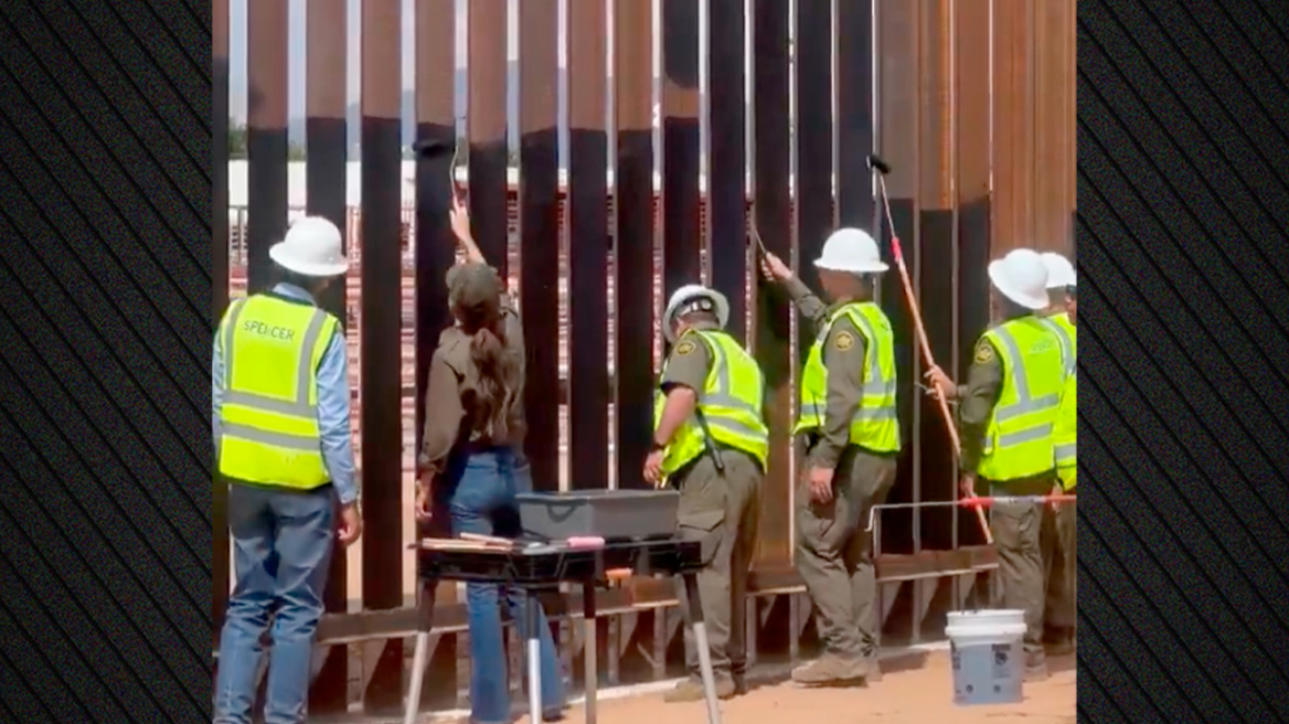 Ο Τραμπ έδωσε εντολή να βαφτεί μαύρο το τείχος στο Μεξικό για να καίγονται οι μετανάστες όταν το σκαρφαλώνουν - Δείτε βίντεο