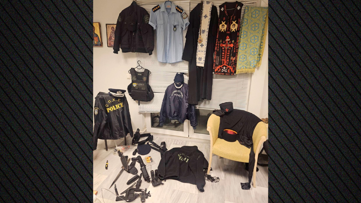 Συνελήφθη 53χρονος στα Χανιά που παρίστανε τον ιερέα και τον αστυνομικό - Τον πρόδωσαν οι καταγγελίες για κλοπές σε εκκλησίες