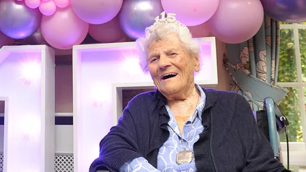 Η μακροβιότερη γυναίκα στον κόσμο έγινε 116 – Τα μυστικά μακροζωίας της Έθελ Κάτερχαμ