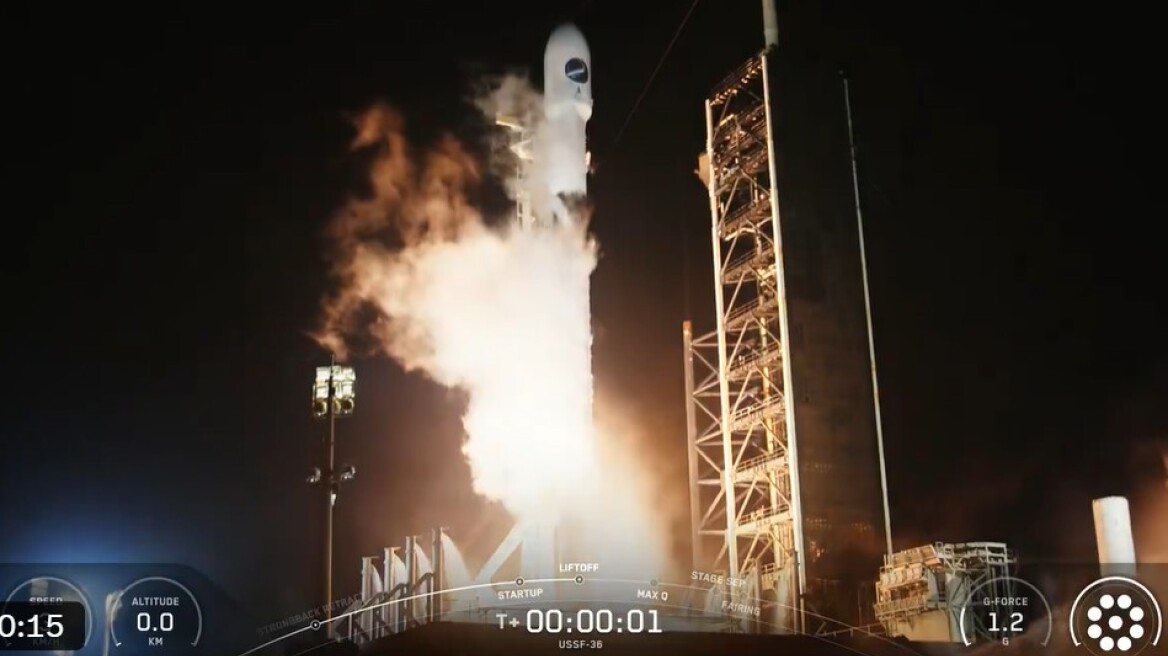 Η SpaceX εκτόξευσε ένα αμερικανικό διαστημικό μη επανδρωμένο στρατιωτικό αεροσκάφος - Δείτε βίντεο