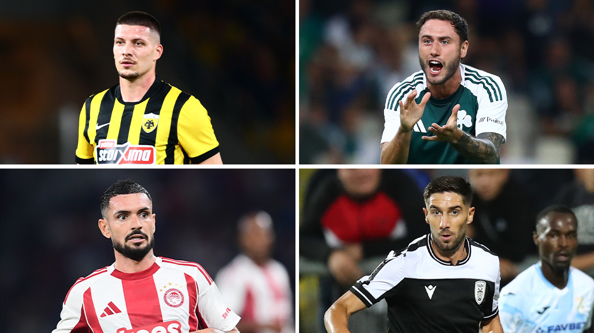 Super League 1: Τα μεταγραφικά μπαμ του καλοκαιριού - Από τον Γιόβιτς και τον Καμπελά στον Καλάμπρια και τον Ιβανούσετς 