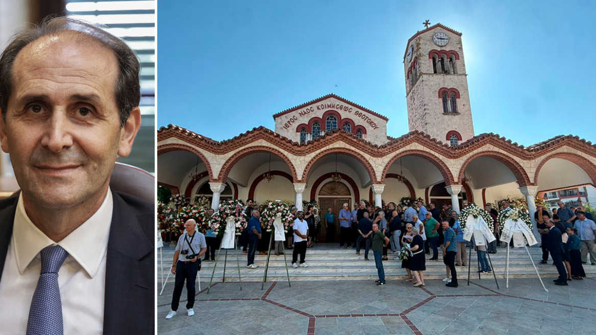 Πλήθος κόσμου παρευρέθηκε στην κηδεία του εκλιπόντος.