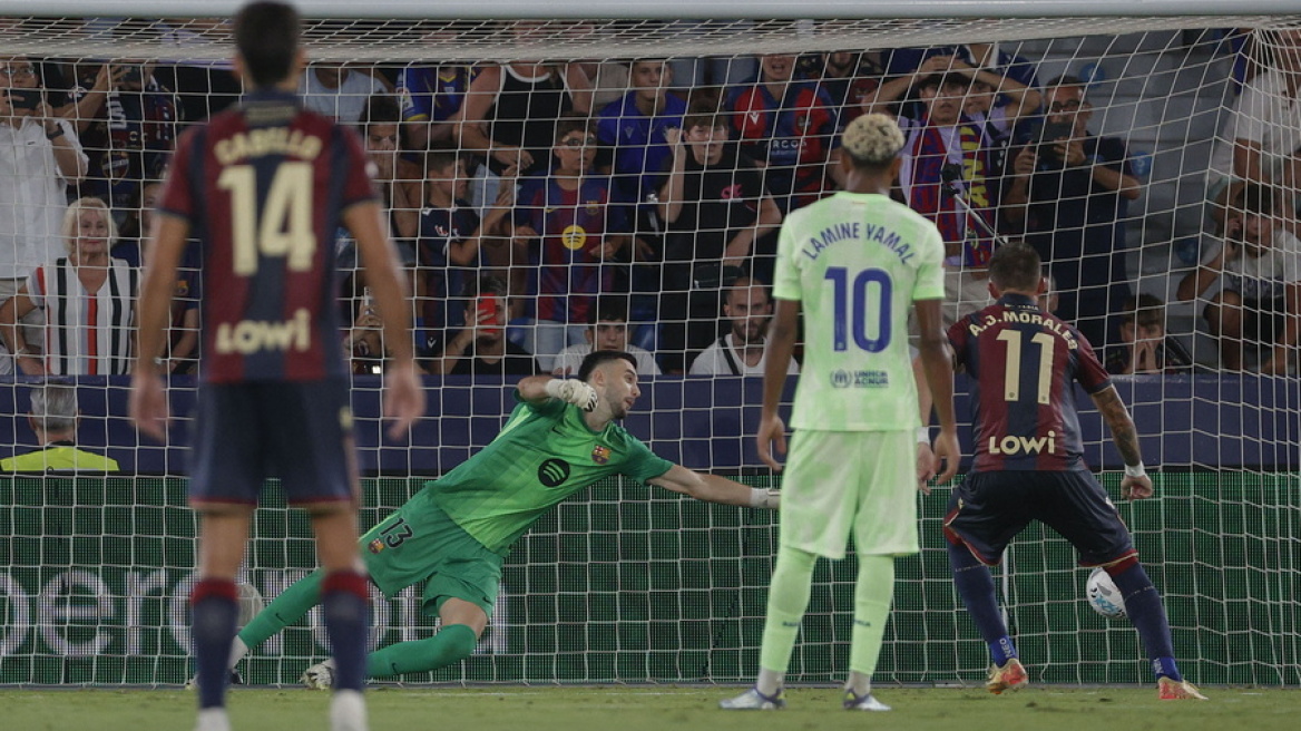 Με ανατροπή η Μπαρτσελόνα, πήρε το θρίλερ στην έδρα της Λεβάντε (3-2) - Δείτε τα γκολ