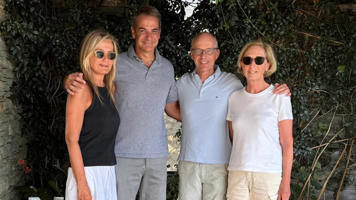 Κυριάκος Μητσοτάκης: Φιλοξένησε τον πρωθυπουργό του Λουξεμβούργου - Δείτε φωτογραφίες