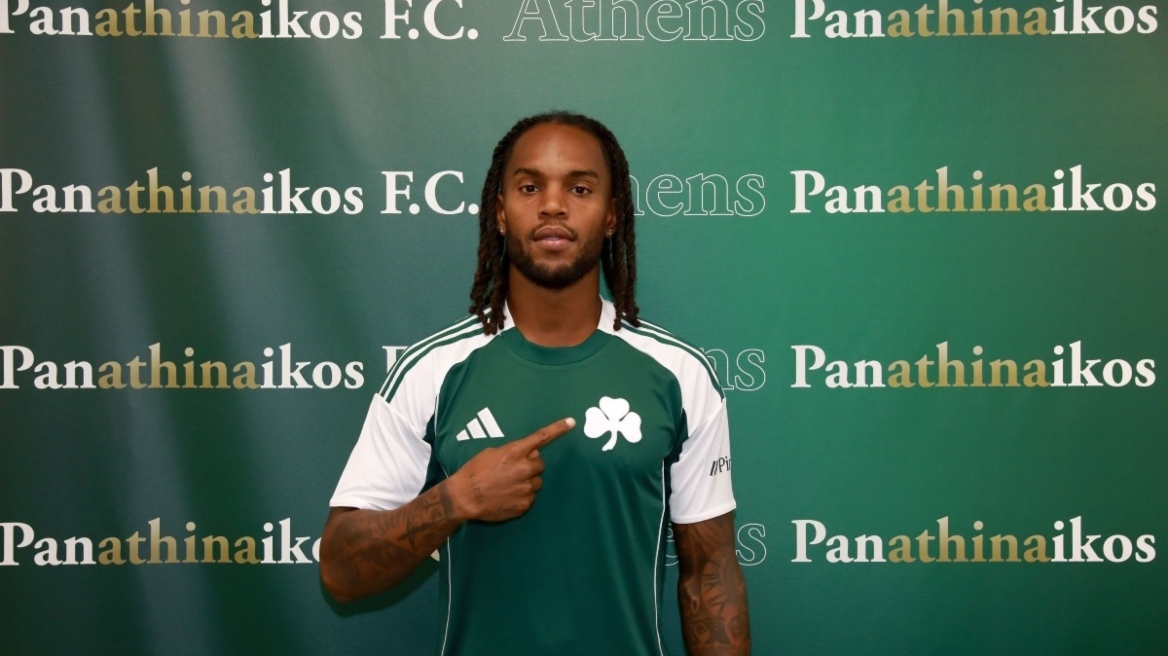 Ο Παναθηναϊκός ανακοίνωσε τον δανεισμό του Ρενάτο Σάντσες - Πήρε το νούμερο «8»
