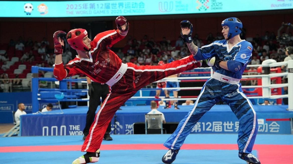 Χρυσός ο Δημήτρης Οικονόμου στο παγκόσμιο πρωτάθλημα kickboxing World Boxing