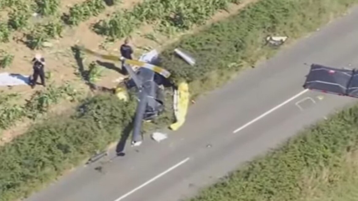 Τρεις νεκροί και ένας σοβαρά τραυματίας από τη συντριβή ελικοπτέρου στη Νήσο Γουάιτ, στην Αγγλία