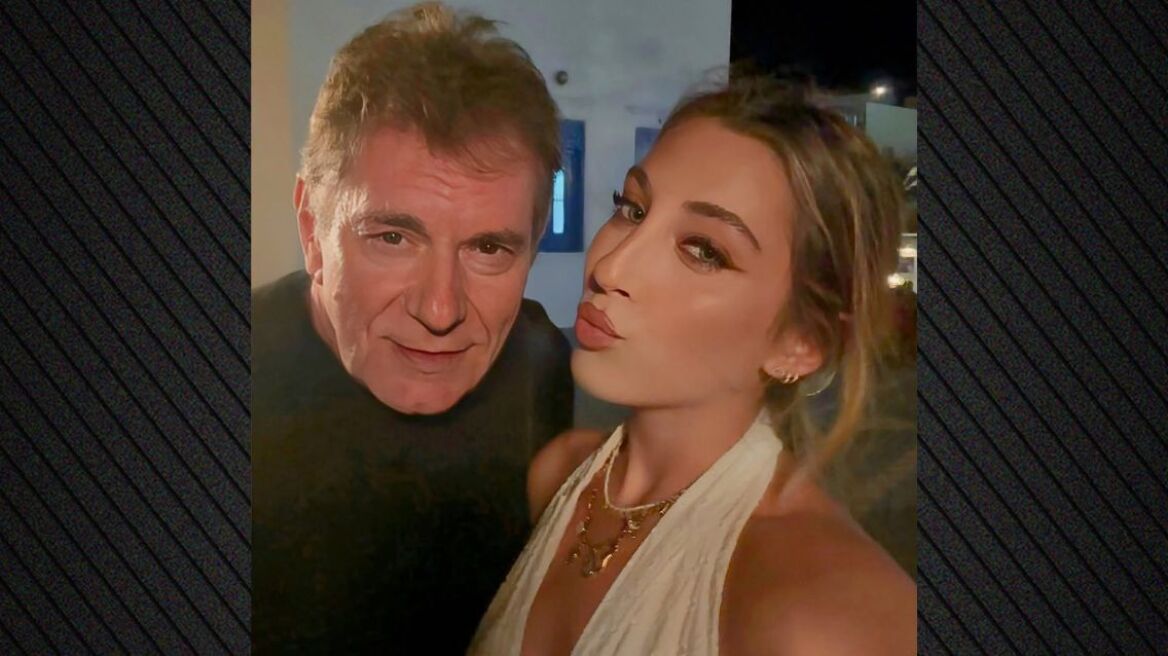 Ο Άγγελος Διονυσίου έκανε βόλτα με την κόρη του στην Κάσο - Δείτε τη φωτογραφία
