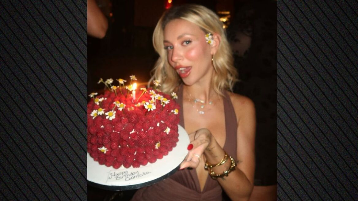 Η Γαρυφαλλιά Καληφώνη δημοσίευσε φωτογραφίες από τα γενέθλιά της