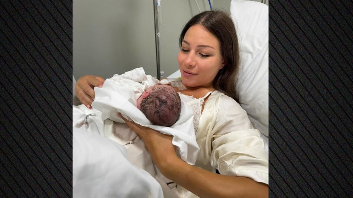 Γέννησε η Σιμώνη Χριστοδούλου - Ο Ανδρέας Γεωργίου έγινε πατέρας
