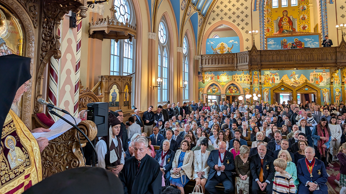 Θυρανοίξια από τον Οικουμενικό Πατριάρχη στον Καθεδρικό Ναό Αγίου Γεωργίου Στοκχόλμης
