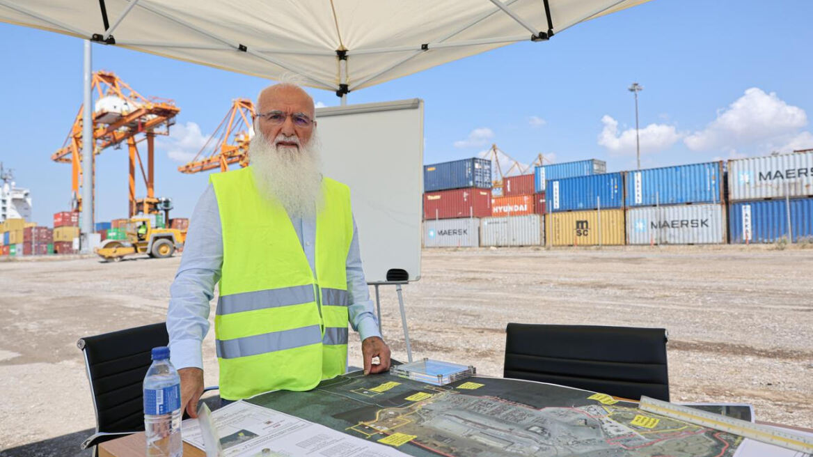 Στις εγκαταστάσεις του ΟΛΘ ο Ιβάν Σαββίδης – Στο επίκεντρο οι εργασίες για την προβλήτα 6