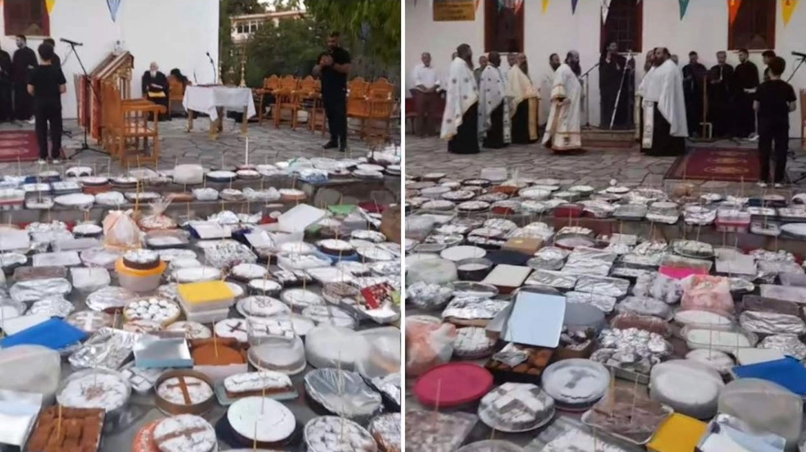 «Πλημμύρισε» από φανουρόπιτες εκκλησία στο Κιλκίς: Το viral βίντεο του TikTok