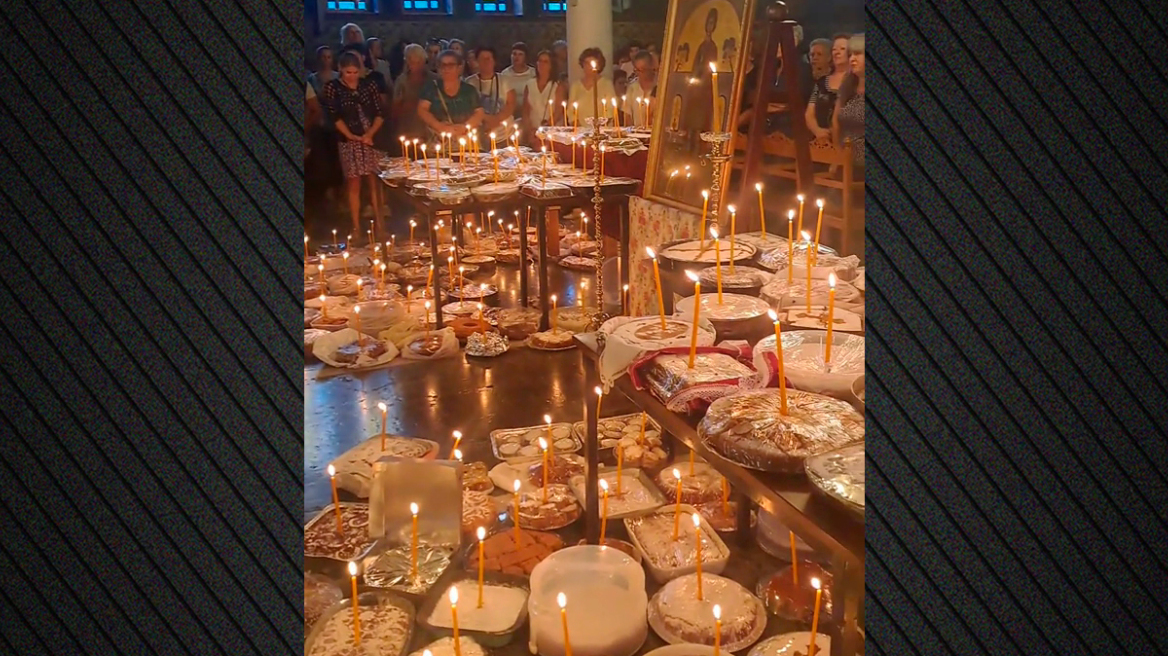 Εκατοντάδες φανουρόπιτες σε εκκλησίες χθες ανήμερα της γιορτής - Δείτε βίντεο 