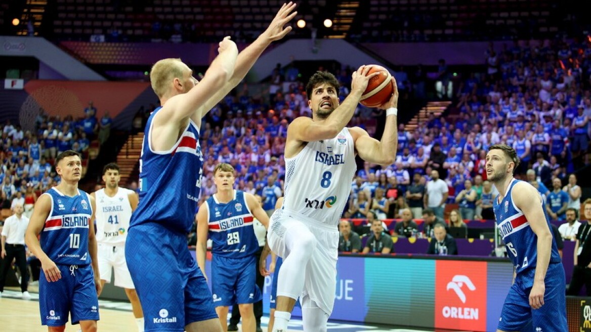 Eurobasket 2025: «Τρομακτικός» Σόρκιν με 31 πόντους έδωσε τη νίκη στο Ισραήλ 83-71 την Ισλανδία - Βίντεο