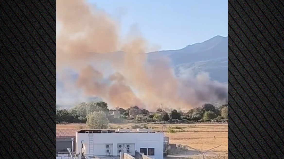 Χωρίς ενεργό μέτωπο η φωτιά στον Ήφαιστο Κομοτηνής - Δείτε βίντεο