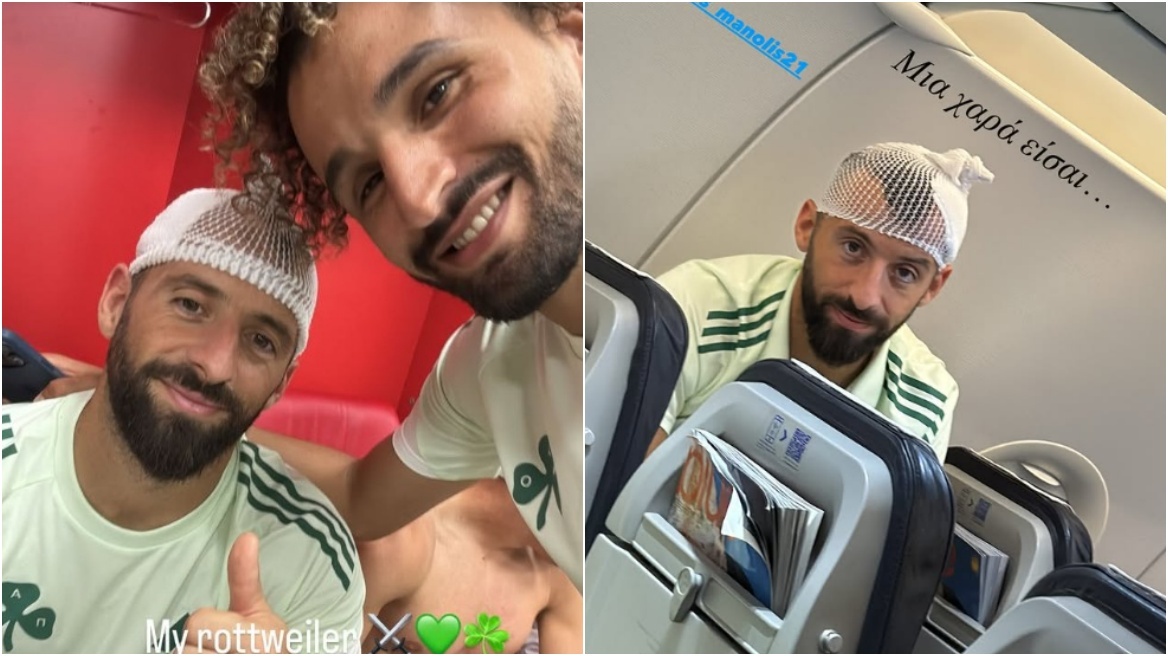 Σιώπης: Έπαιξε για σχεδόν μισή ώρα έχοντας κάνει οκτώ ράμματα - Τα πειράγματα από Τουμπά, Κώτσιρα
