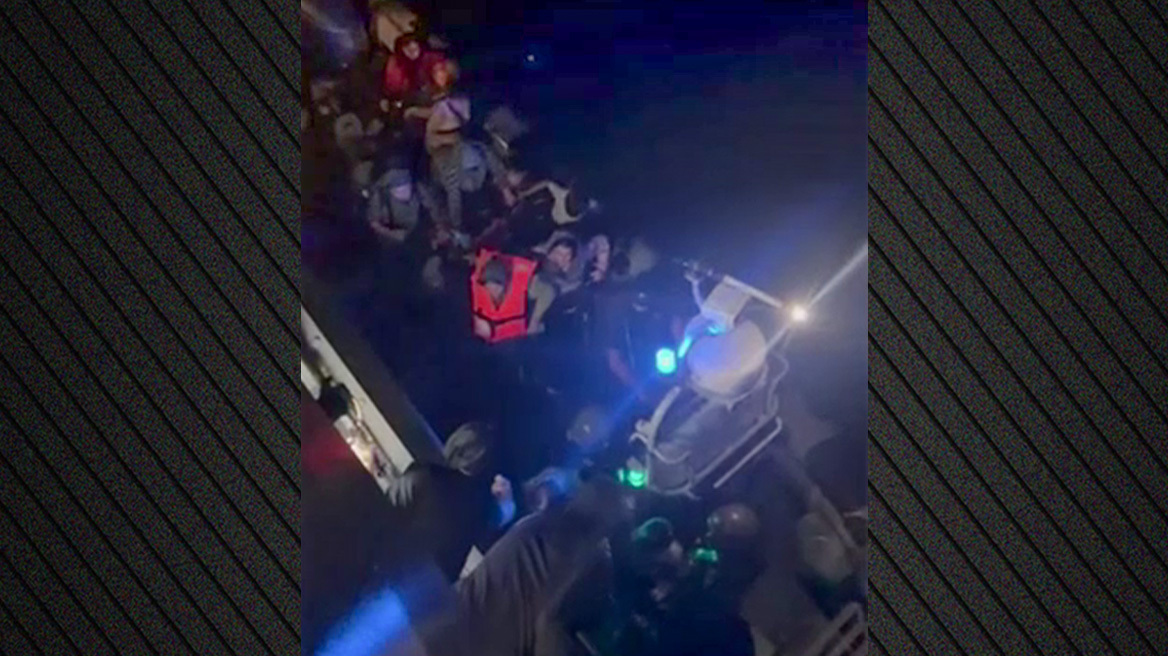 Επιχείρηση διάσωσης 104 μεταναστών ανοιχτά της Ρόδου - Δείτε βίντεο