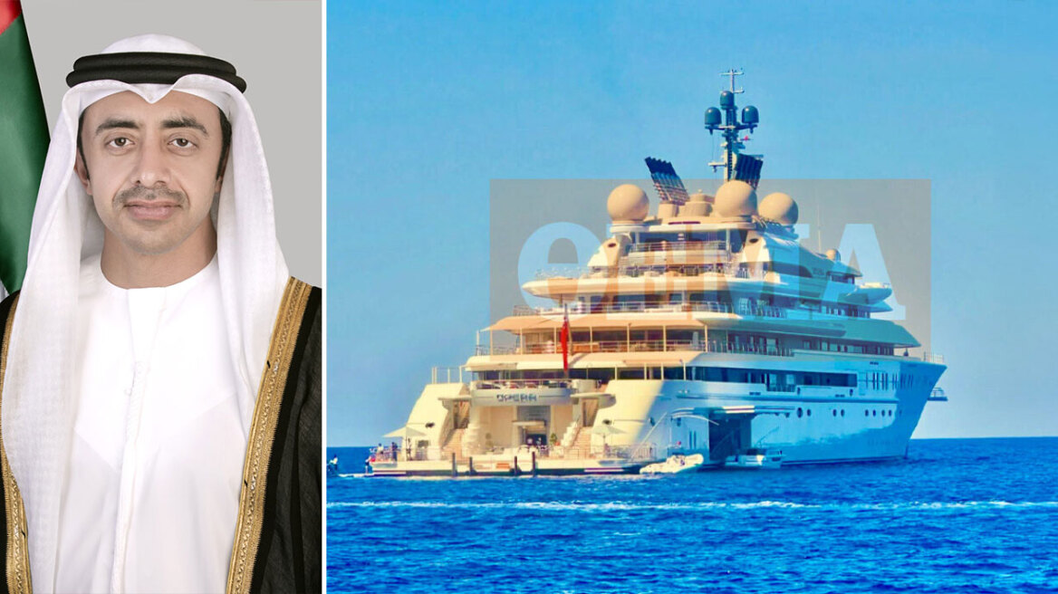 Στην Πάρο ο σεΐχης Αμπντουλάχ Μπιν Ζαγιέντ Αλ Ναϊάν με τη θαλαμηγό των €500 εκατ. - Δείτε φωτογραφίες