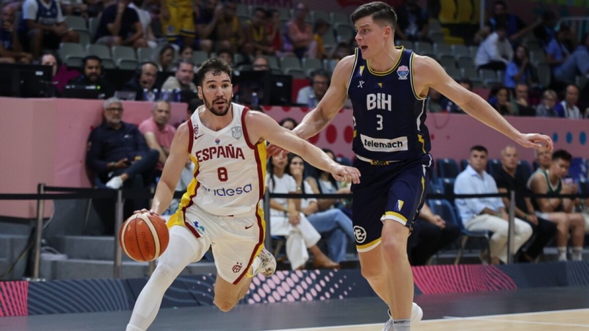 Eurobasket 2025: «Έβρεξε» τρίποντα στη Λεμεσό και η Ισπανία επικράτησε εύκολα 88-67 της Βοσνίας - Βίντεο 