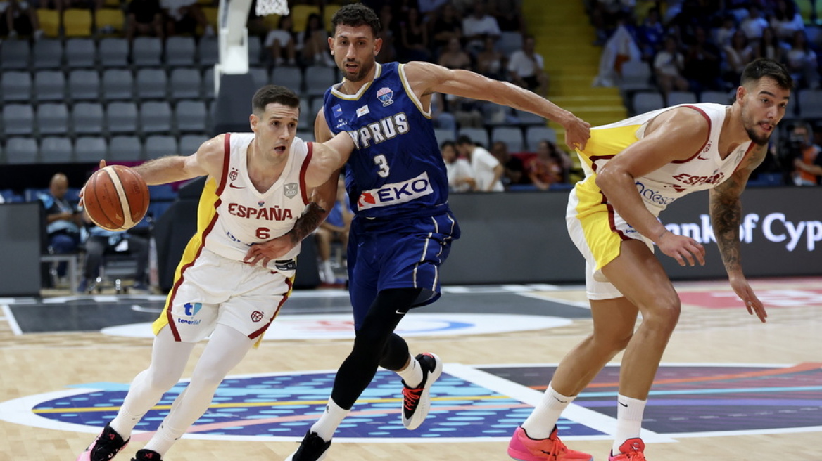 Eurobasket 2025: «Καθάρισαν» οι αδελφοί Ερνανγκόμεθ για την Ισπανία, 91-47 την Κύπρο - Βίντεο 