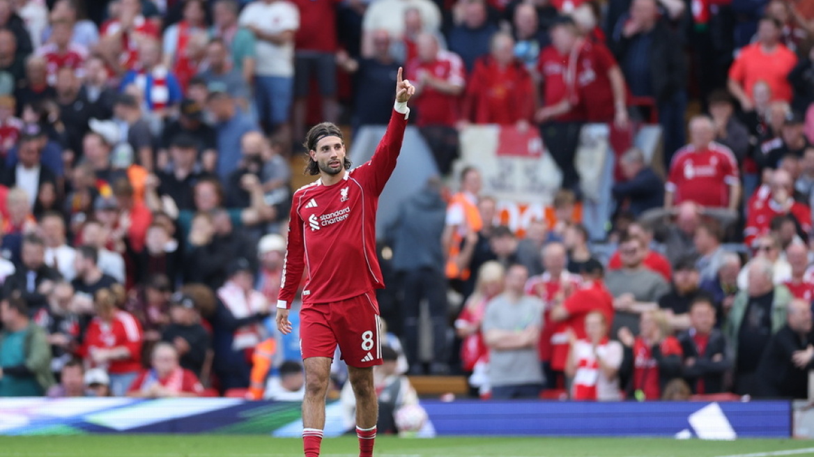 Η «ρουκέτα» του Σόμποσλαϊ που έδωσε τη νίκη στη Λίβερπουλ απέναντι στην Άρσεναλ - Δείτε το γκολ