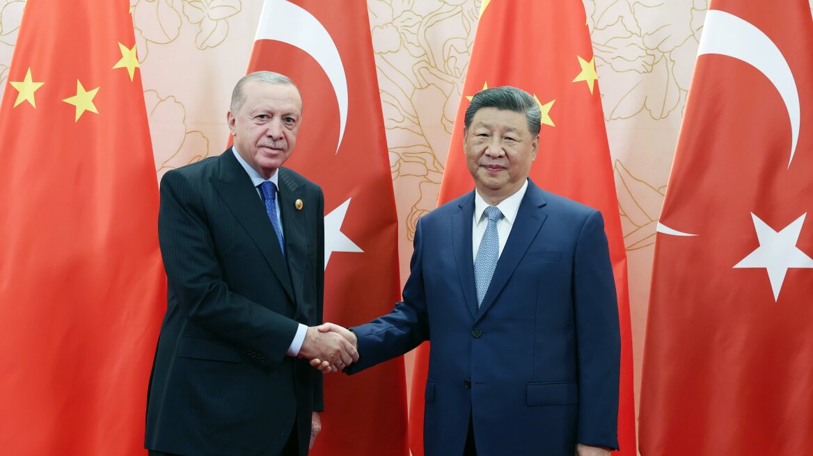 Με τον Σι συναντήθηκε ο Ερντογάν στην Κίνα - Στο επίκεντρο οι εμπορικές σχέσεις, η Γάζα και η Ουκρανία