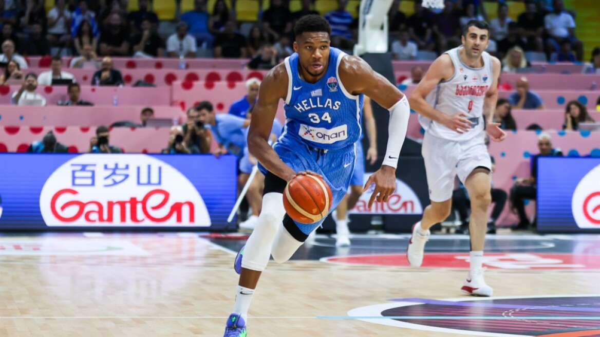 Γιάννης Αντετοκούνμπο στο Eurobasket 2025