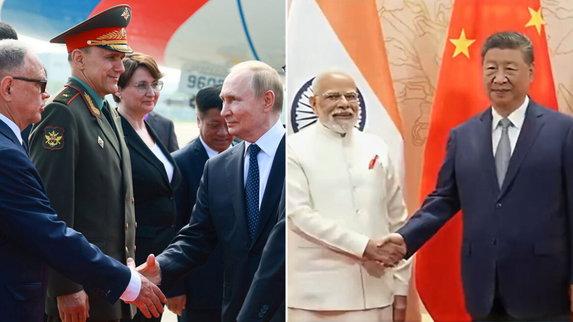 Σε κόκκινο χαλί υποδέχτηκαν οι Κινέζοι τον Πούτιν - Τα μηνύματα που θέλει να στείλει ο Σι στις ΗΠΑ από τη Σύνοδο της Σαγκάης