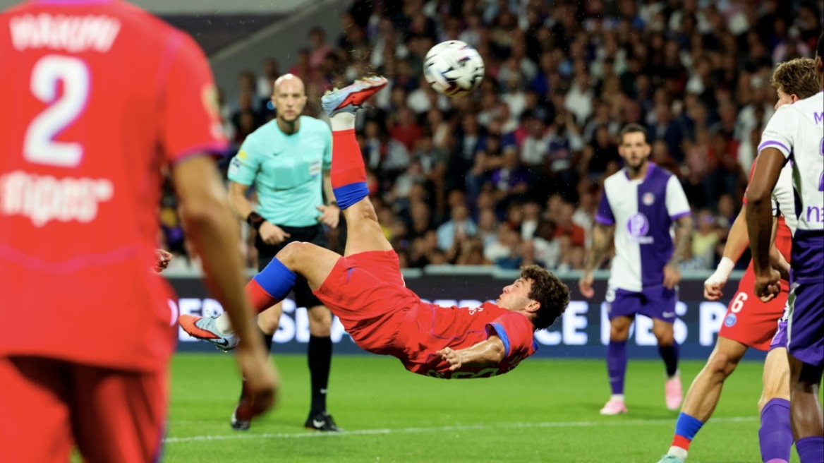 Ligue 1: Ασταμάτητη η Παρί με απίθανο χατ τρικ Ζοάο Νέβες, 6-3 την Τουλούζ - Δείτε βίντεο