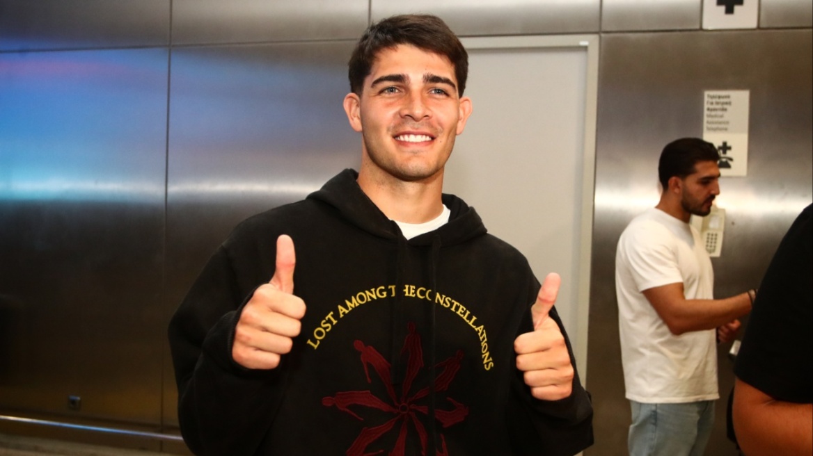 Πάτησε Αθήνα για τον Παναθηναϊκό ο Βισέντε Ταμπόρδα: «Οι φίλαθλοι της ομάδας με έκαναν να αισθανθώ σαν να είμαι στην Αργεντινή»