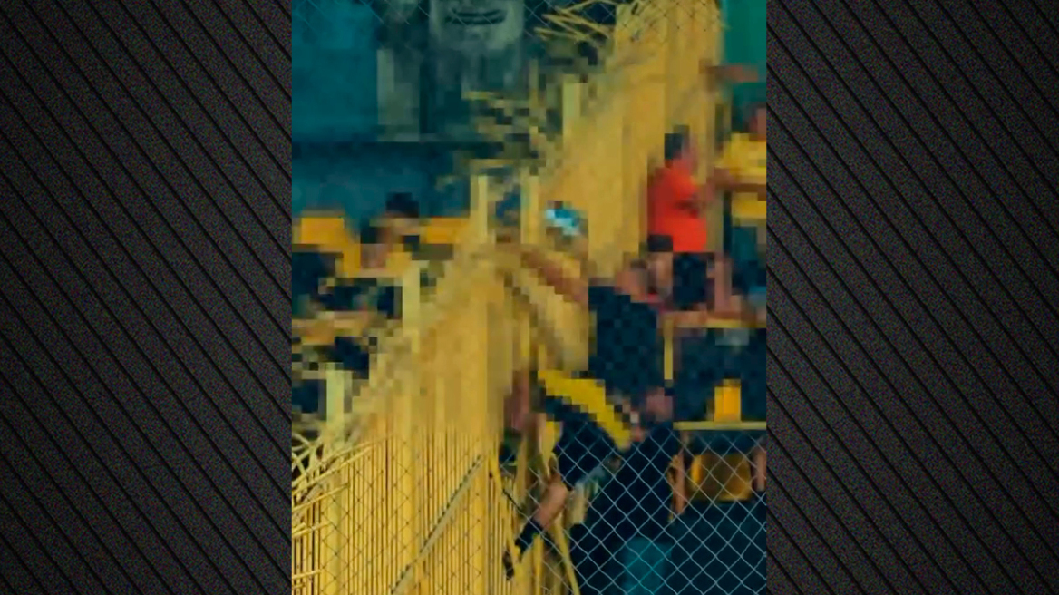 Οπαδός του Άρη σκαρφάλωσε στα κάγκελα για να δώσει μπύρες στους οπαδούς του Παναιτωλικού – Δείτε βίντεο
