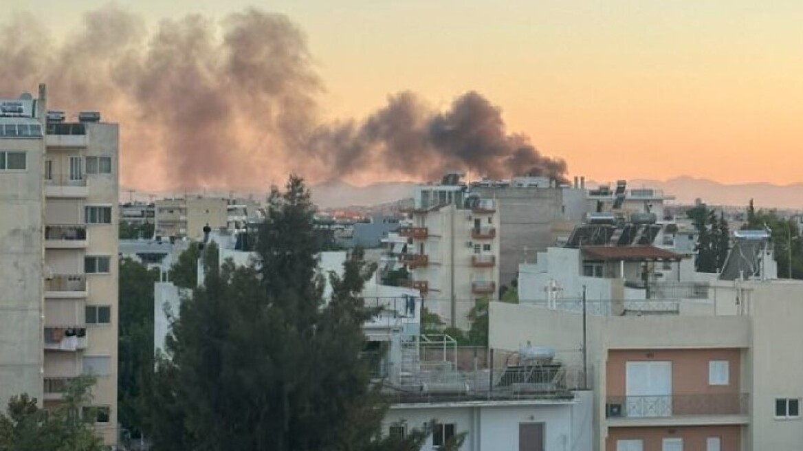 Φωτιά στο Περιστέρι