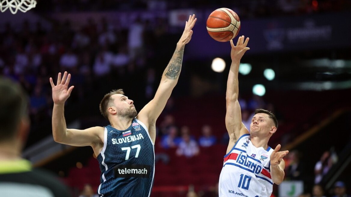 Eurobasket 2025: Πήρε την πρόκριση στους «16» η... άστοχη Σλοβενία, 87-79 την Ισλανδία - Βίντεο 