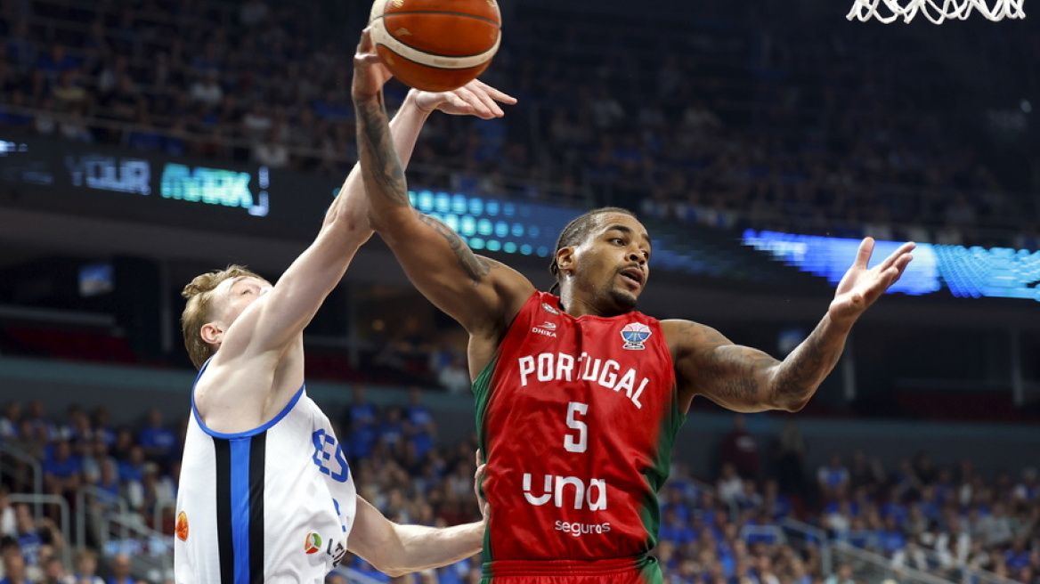 Eurobasket 2025: Η Πορτογαλία 68-65 την Εσθονία και πανηγυρίζει μια ιστορική πρόκριση
