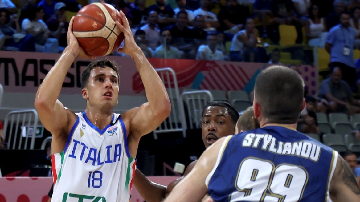 EuroBasket 2025: Εύκολο έργο για την Ιταλία, 89-54 την Κύπρο
