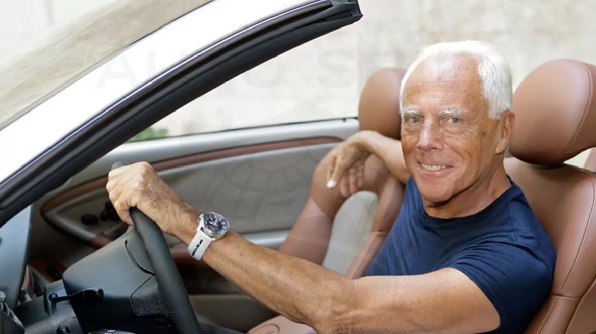 Τζόρτζιο Αρμάνι: Ο αυτοκράτορας της μόδας που «έντυσε» και τα αυτοκίνητα
