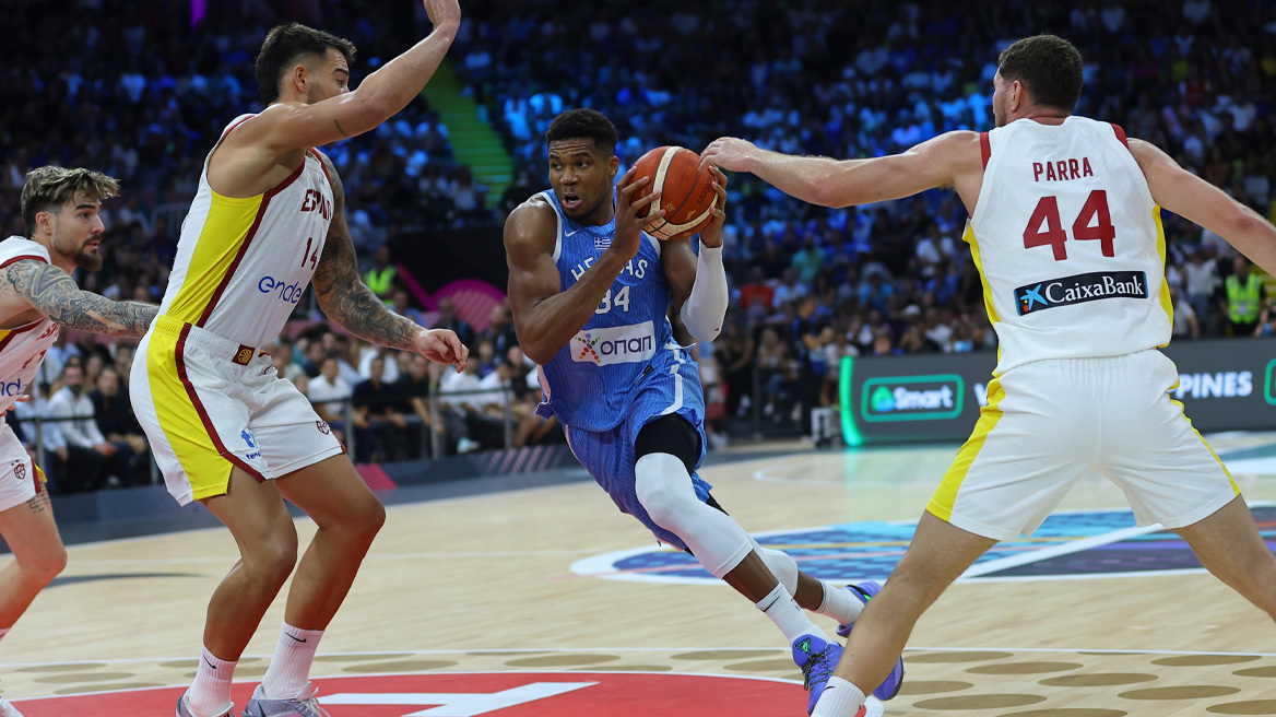 Eurobasket 2025: Θρίαμβος της Εθνικής - Νίκησε 90-86 την Ισπανία, πήρε την πρωτιά στον όμιλο και παίζει με το Ισραήλ στους 16 - Βίντεο