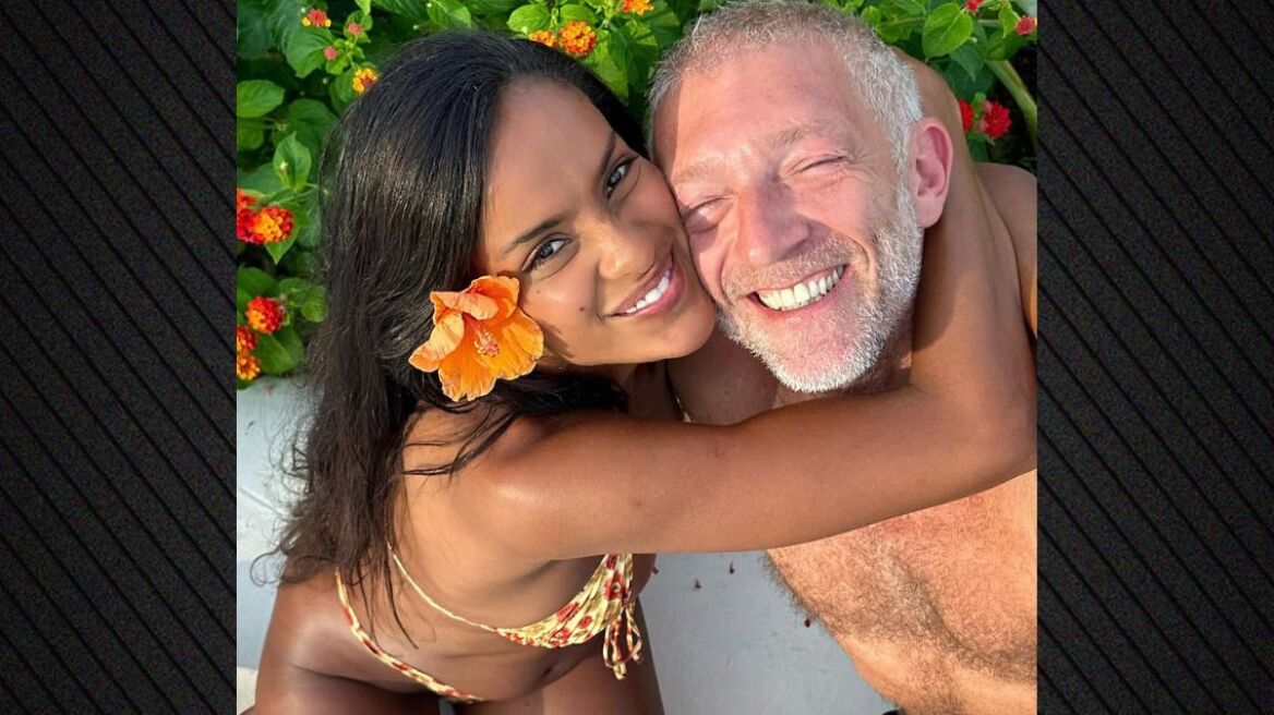 Ο Βενσάν Κασέλ φωτογραφήθηκε με τη σύντροφό του στη Βραζιλία