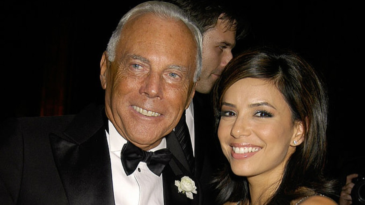 Εύα Λονγκόρια για Τζόρτζιο Αρμάνι: Ευχαριστούμε που έκανες τον κόσμο πιο όμορφο