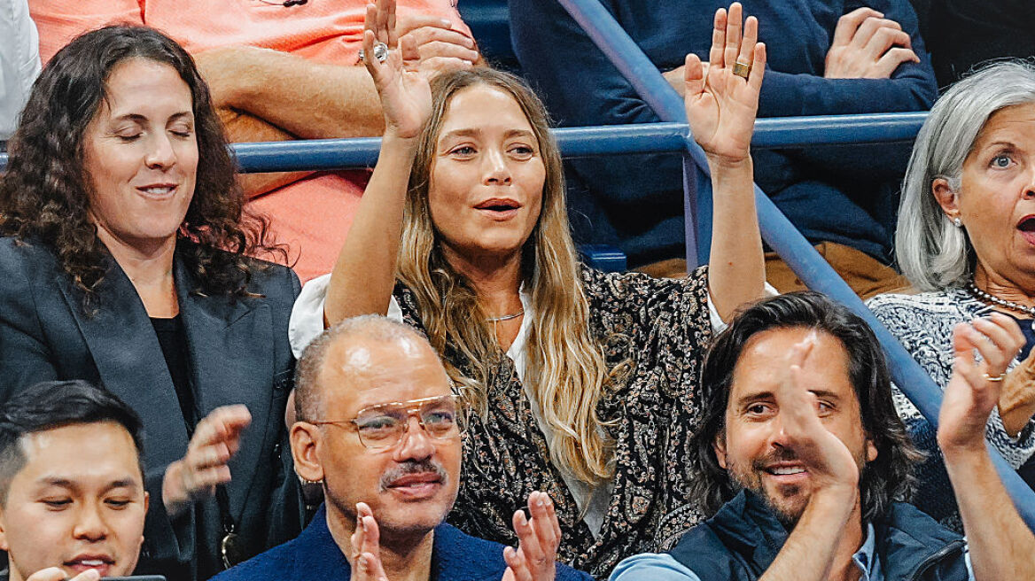 H Άσλει Όλσεν μεταφέρει το εκλεπτυσμένο bohemian στυλ της στο US Open
