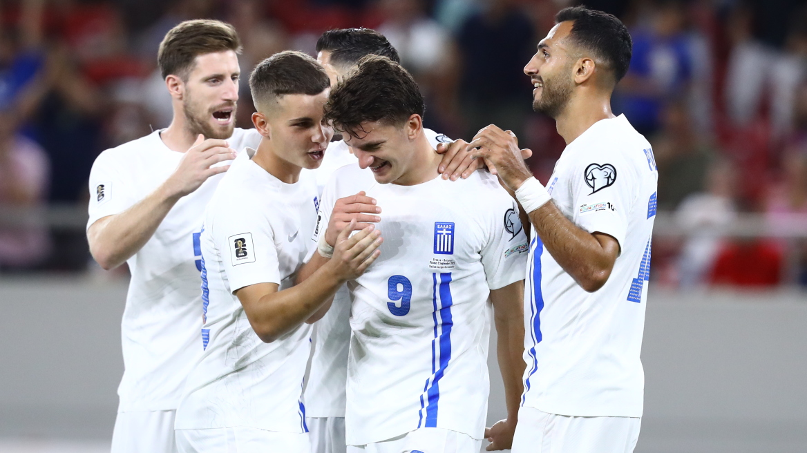 Το γρήγορο γκολ του Καρέτσα, ο Μπακασέτας που έφτασε τον Μαχλά και η πεντάδα των σκόρερ - Τα ρεκόρ της Εθνικής ποδοσφαίρου - Βίντεο