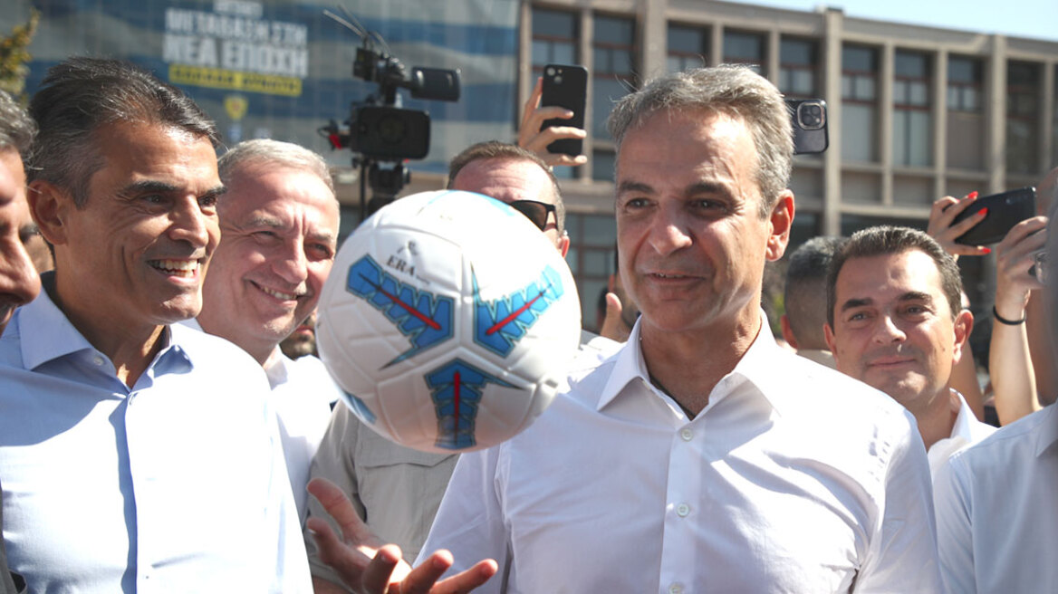 Στα εγκαίνια της 89ης ΔΕΘ ο Κυριάκος Μητσοτάκης - Δείτε βίντεο και φωτογραφίες