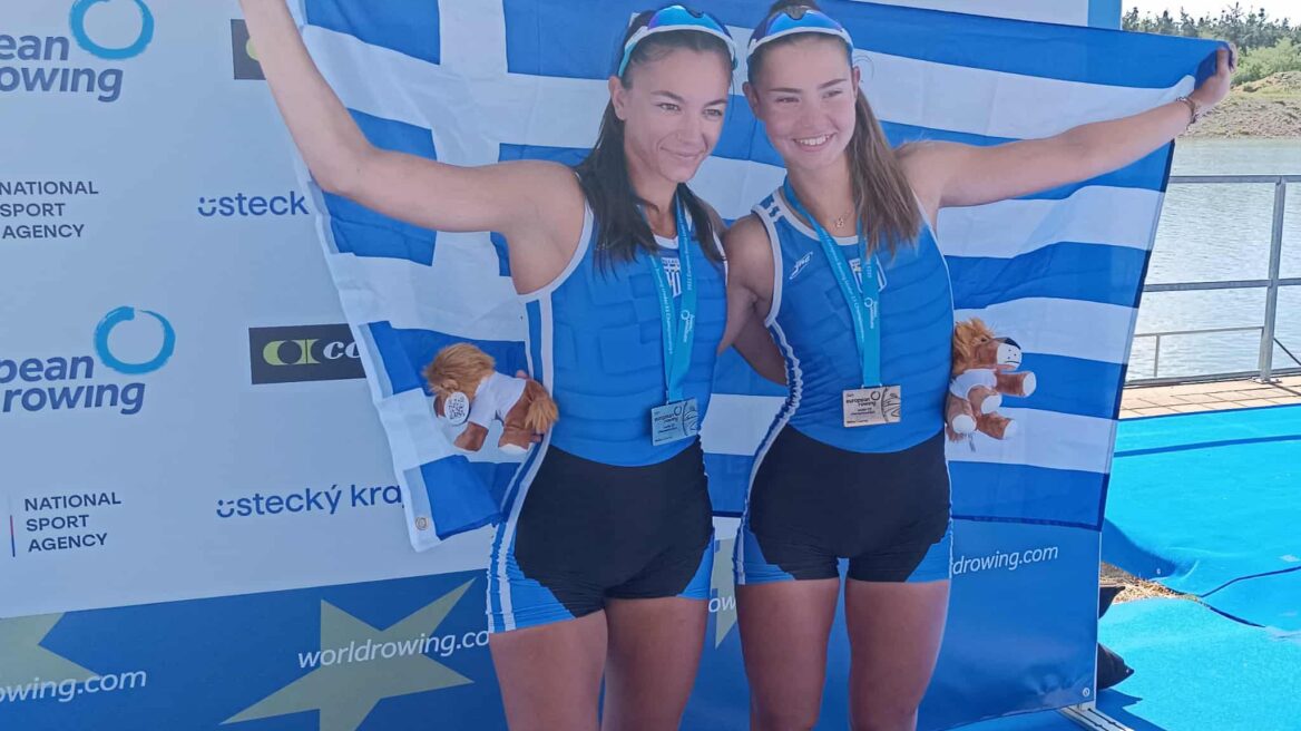 Κωπηλασία: Χρυσό μετάλλιο για Μουρατίδου-Λιόλιου στο Ευρωπαϊκό πρωτάθλημα Κ-23, βίντεο 