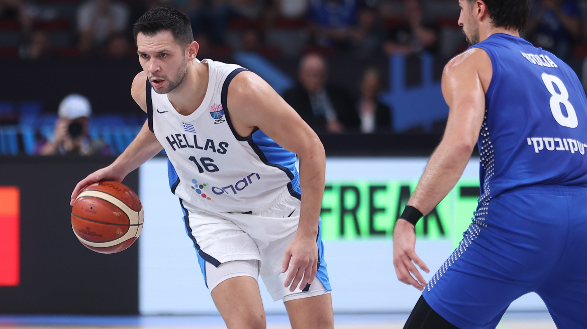 Eurobasket 2025: Ο Παπανικολάου ξεπέρασε τον Νίκο Γκάλη σε συμμετοχές στην Εθνική Ελλάδας 