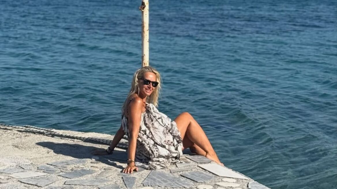 Στη Σάμο η Μαρία Μπεκατώρου - Δείτε τα στιγμιότυπα 