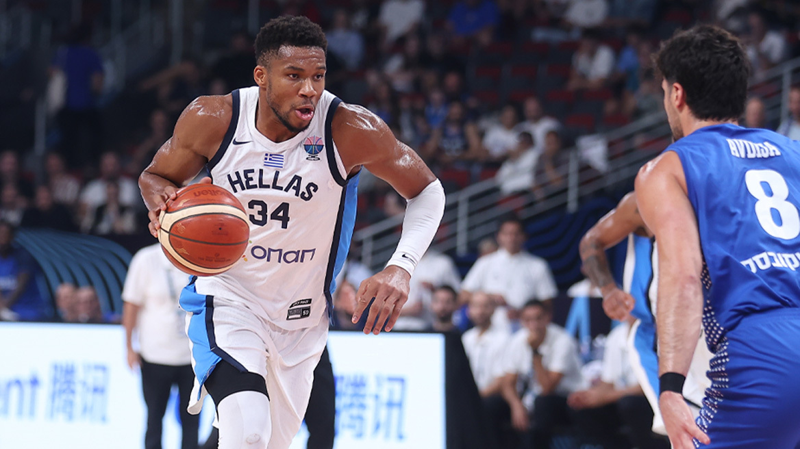 Eurobasket 2025, Ελλάδα-Ισραήλ 84-79: Με διαστημικό Αντετοκούνμπο πανηγυρικά στους «8» η Ελλάδα 